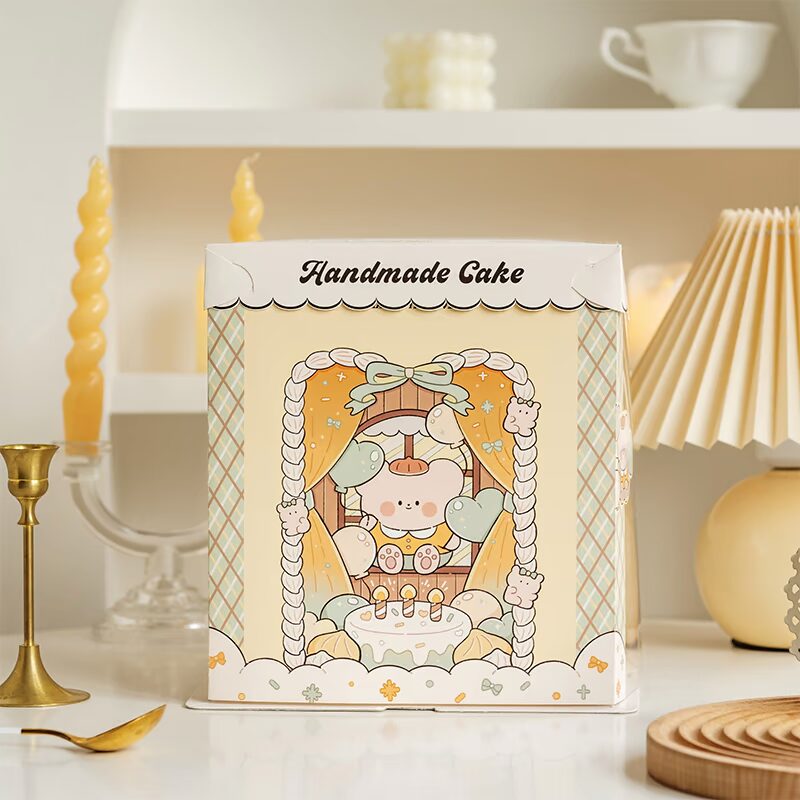 bear shop semi transparent cake box with cute storefront illustration (复制) bear shop semi transparent cake box with cute storefront illustration (复制)