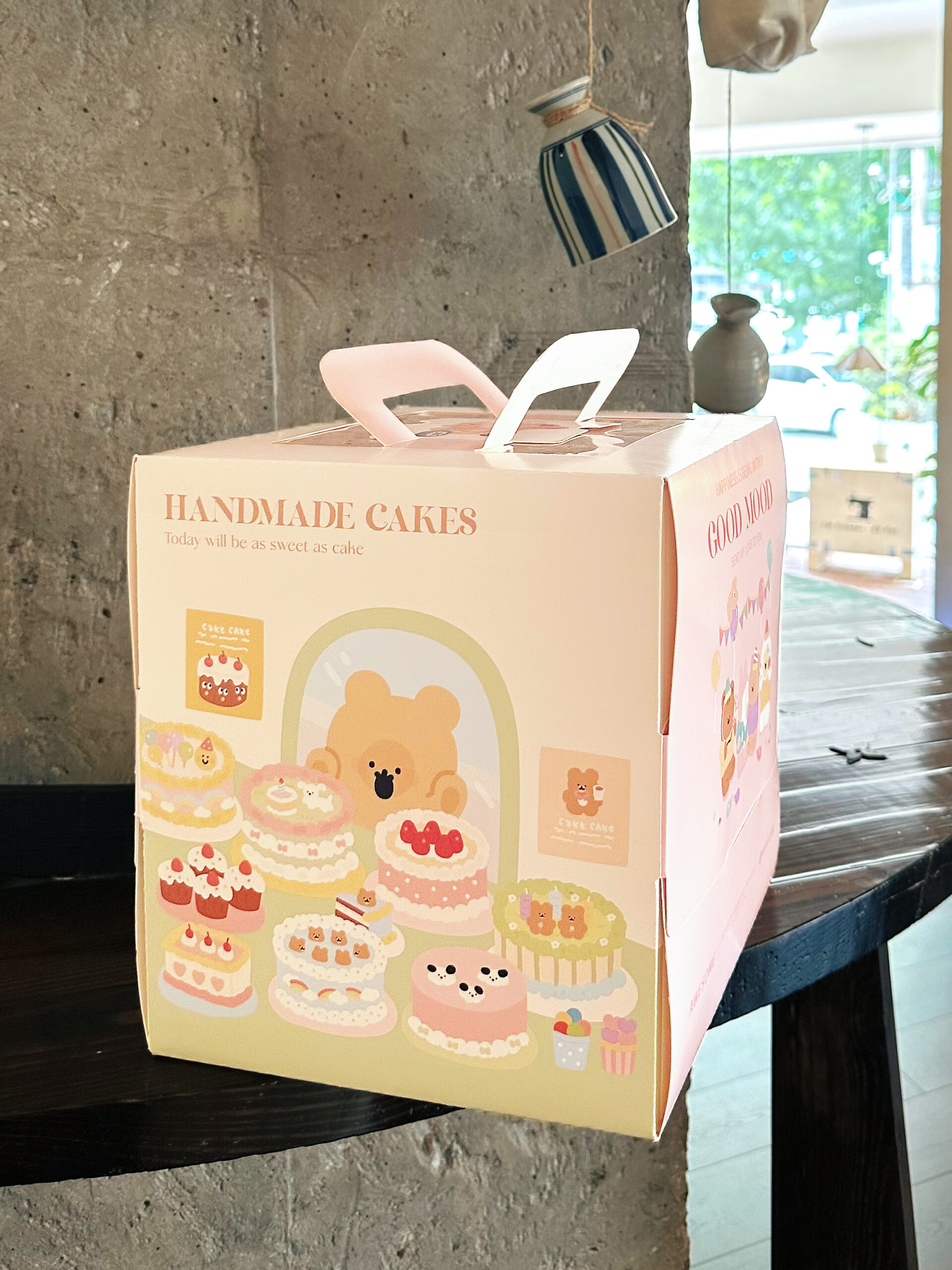 black line window cake box for nordic minimalist dessert packaging black line window cake box for nordic minimalist dessert packaging