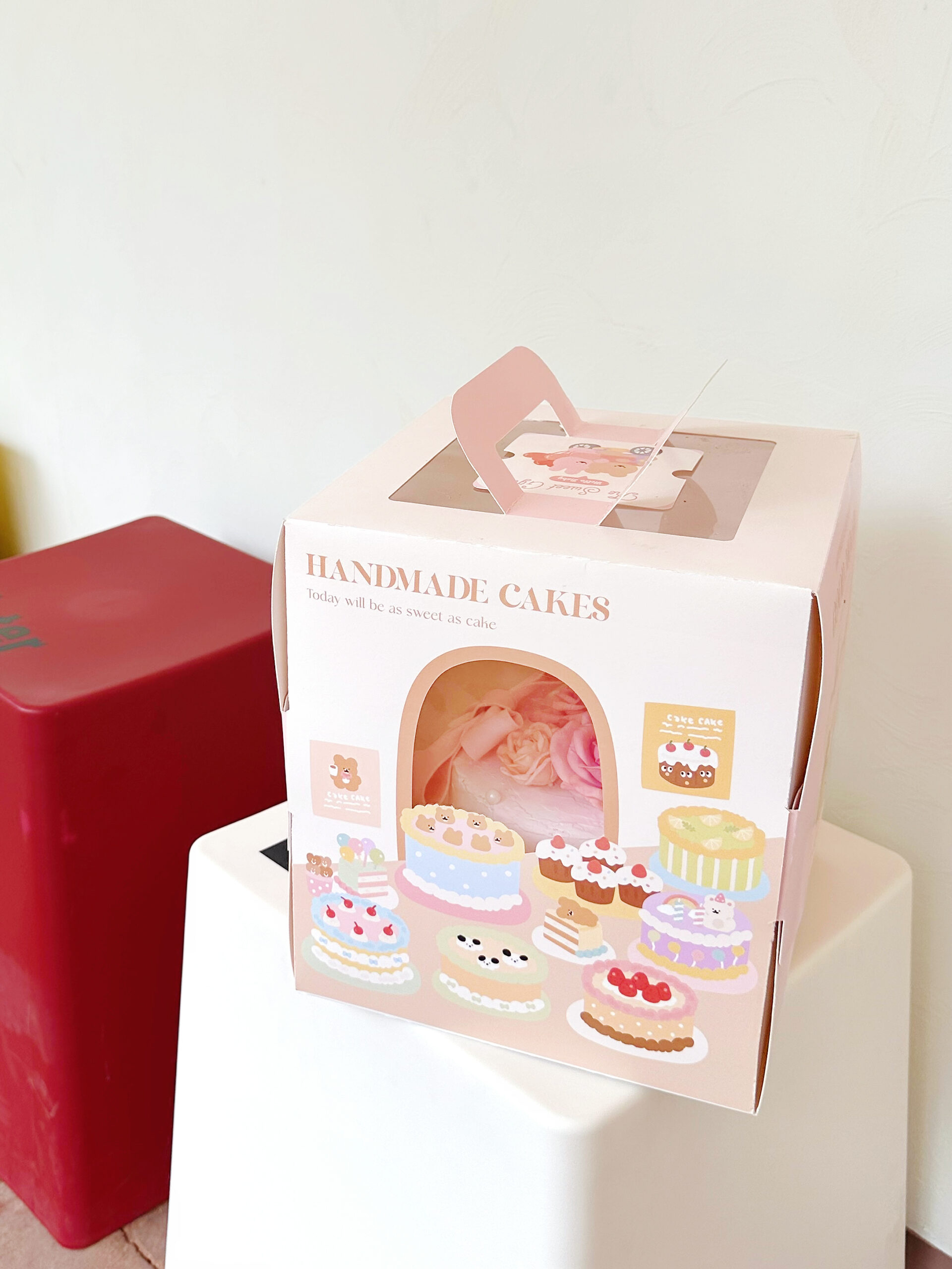 black line window cake box for nordic minimalist dessert packaging black line window cake box for nordic minimalist dessert packaging