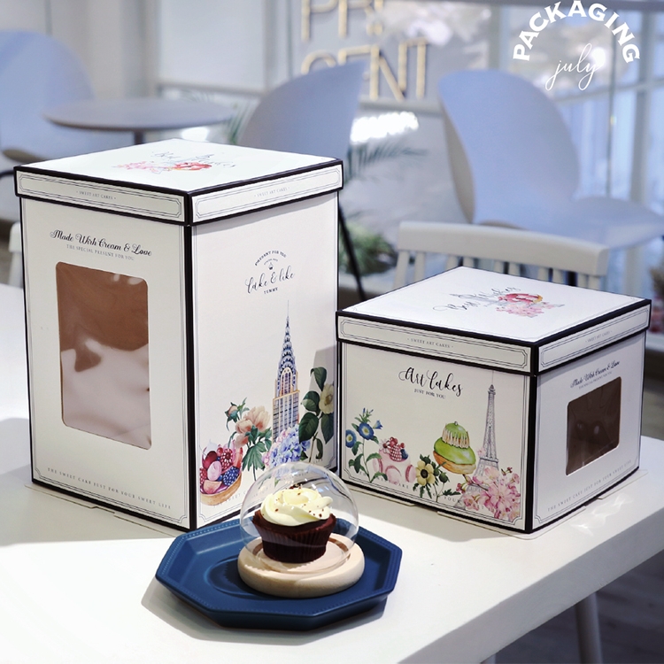 bakery mart window cake box for professional bakery dessert packaging (复制) bakery mart window cake box for professional bakery dessert packaging (复制)