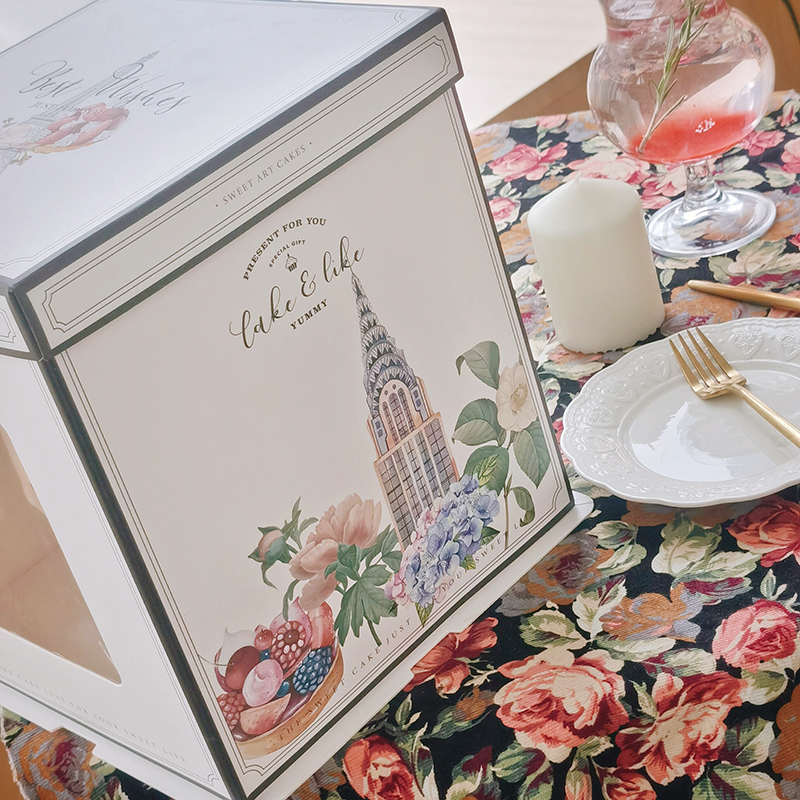 bakery mart window cake box for professional bakery dessert packaging (复制) bakery mart window cake box for professional bakery dessert packaging (复制)
