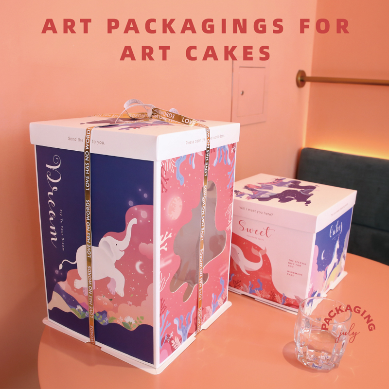 spring garden yellow window cake box for warm floral cake packaging (复制) spring garden yellow window cake box for warm floral cake packaging (复制)