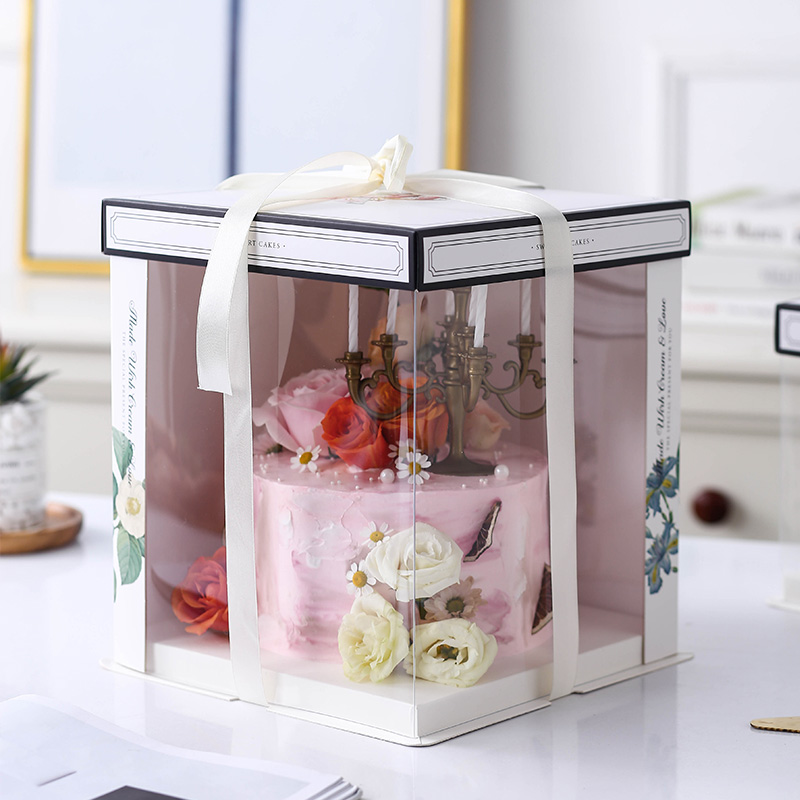 bakery mart window cake box for professional bakery dessert packaging (复制) bakery mart window cake box for professional bakery dessert packaging (复制)