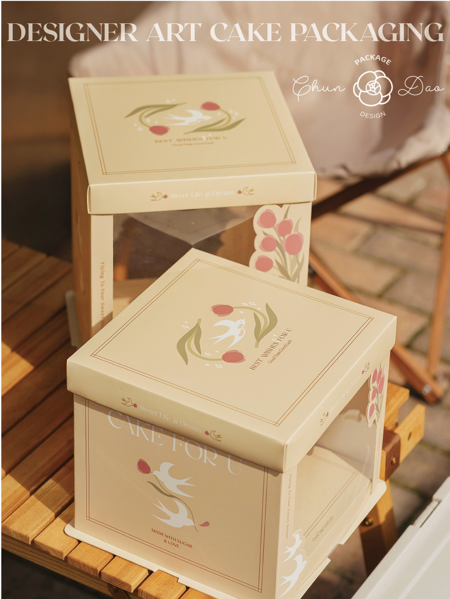 american vintage semi transparent cake box with striped dessert gift design (复制) american vintage semi transparent cake box with striped dessert gift design (复制)